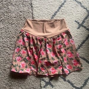 NWOT OFFLINE by Aerie Rose Print Skirt